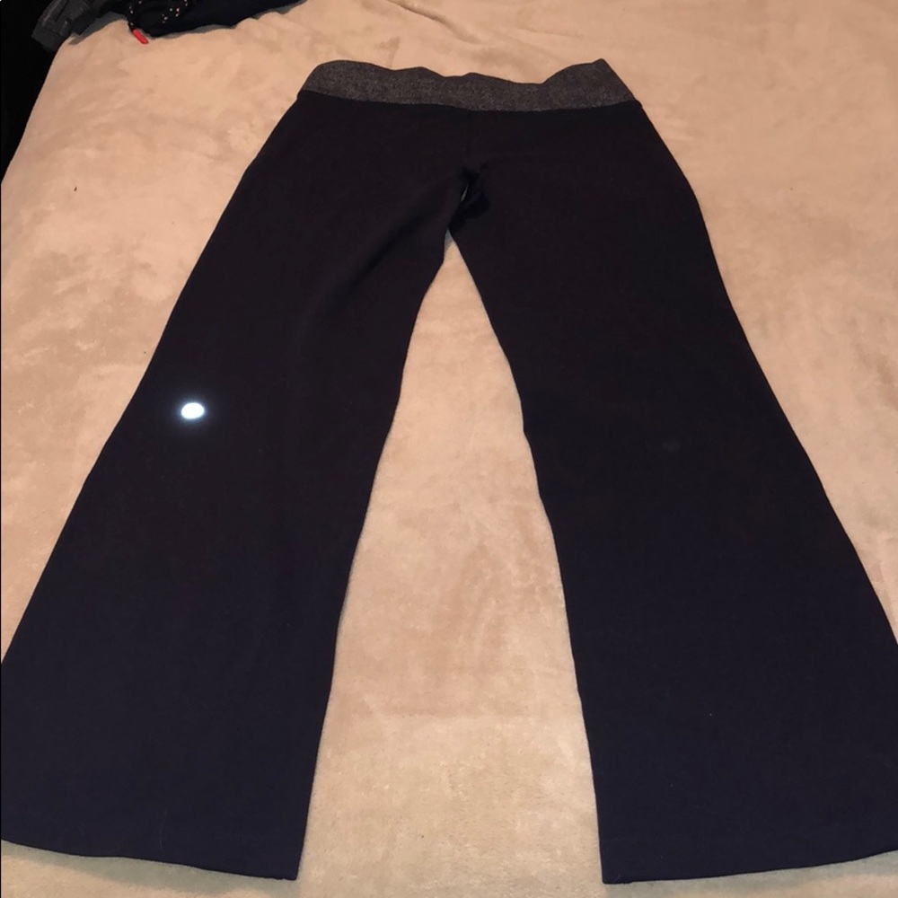 LULULEMON wide legged yoga pants